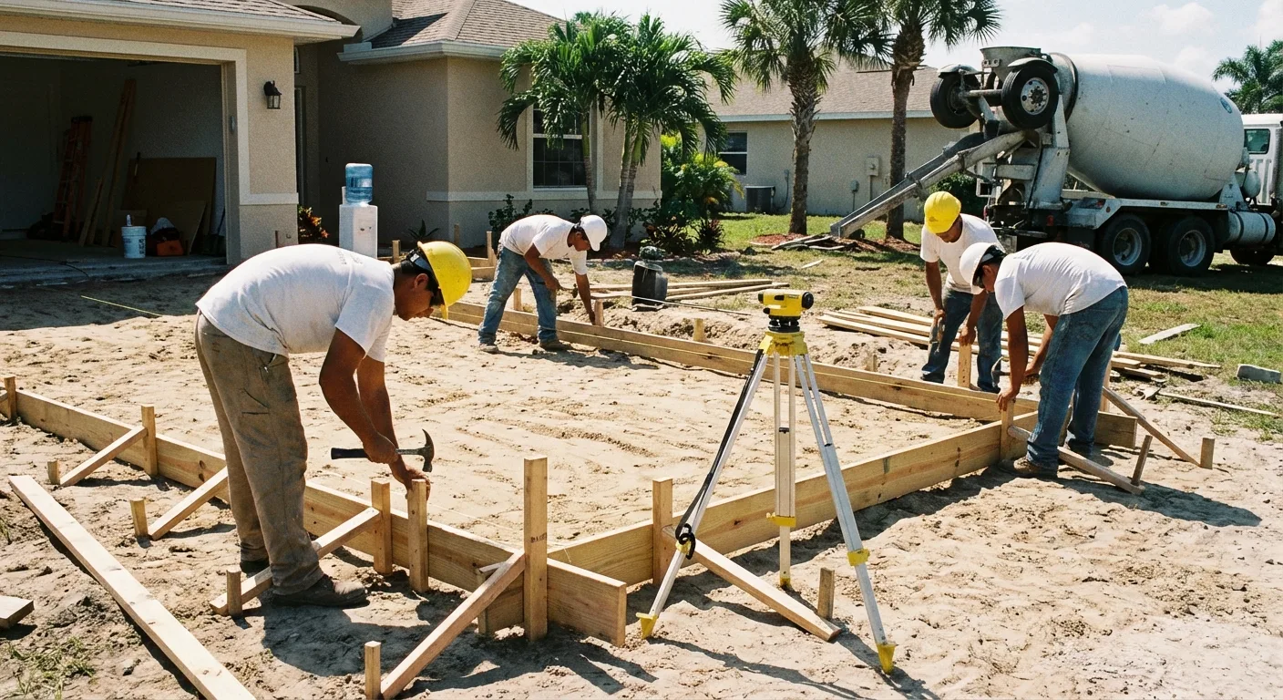 concrete contractors setting forms fl Timber Pines FL